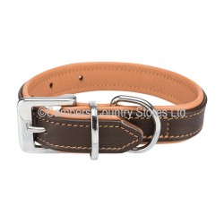Trixie Active Comfort Leather Dog Collar